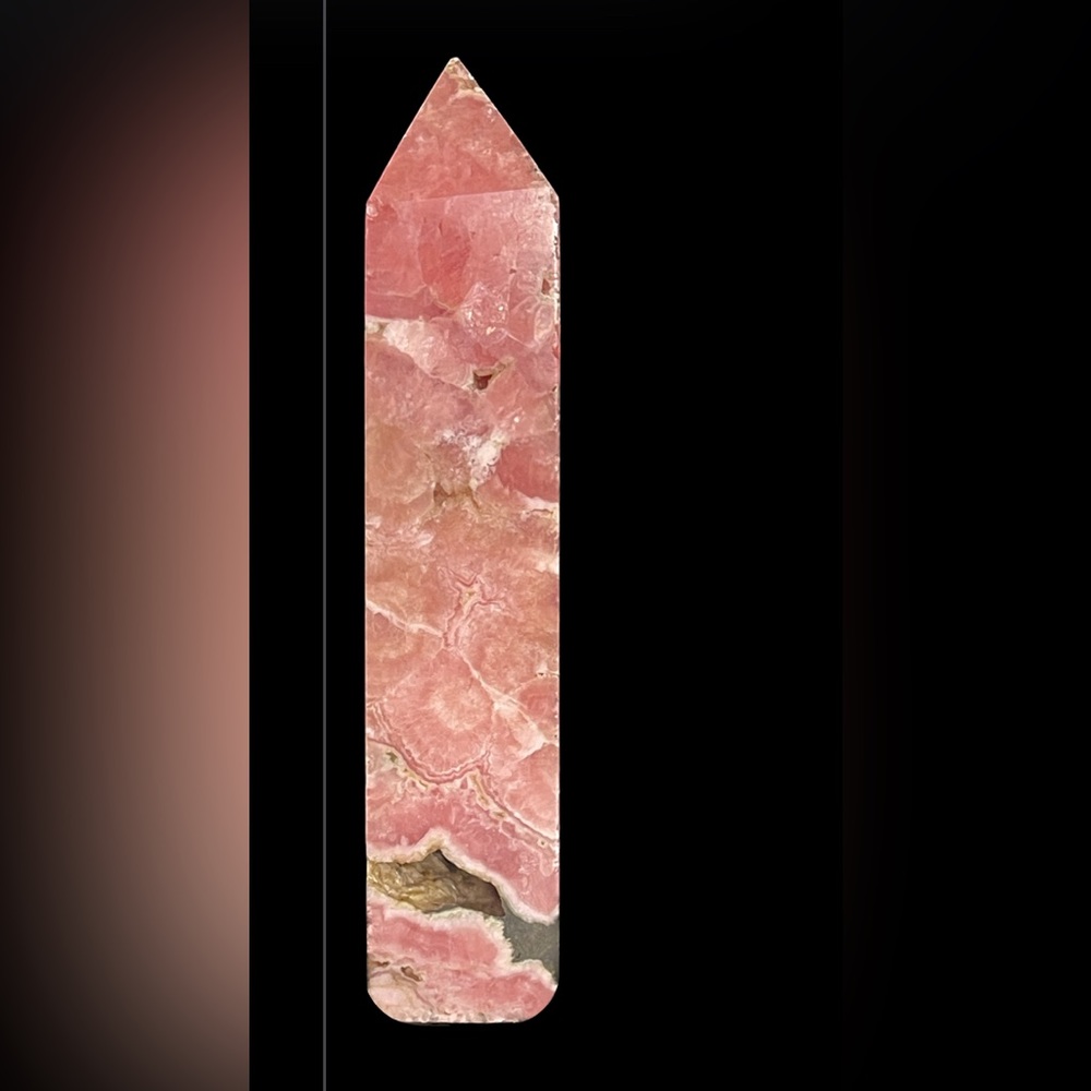 Spectacular- Rhodochrosite mini Tower with Druzzy